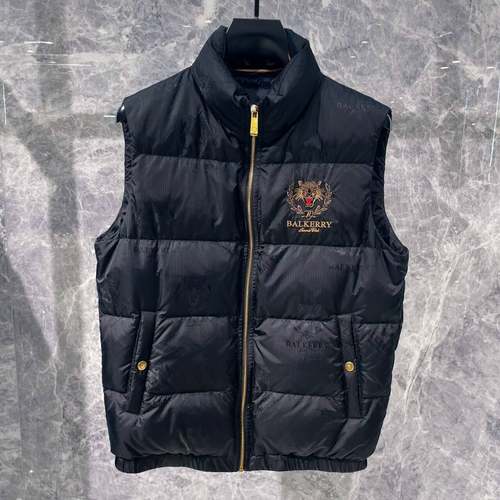 高端秋冬季男士羽绒马甲90白鸭绒