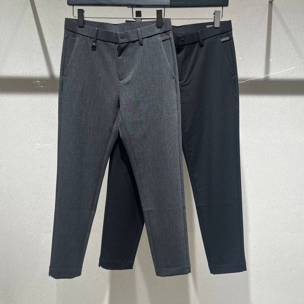 欧货高端秋季男士休闲小西裤九分