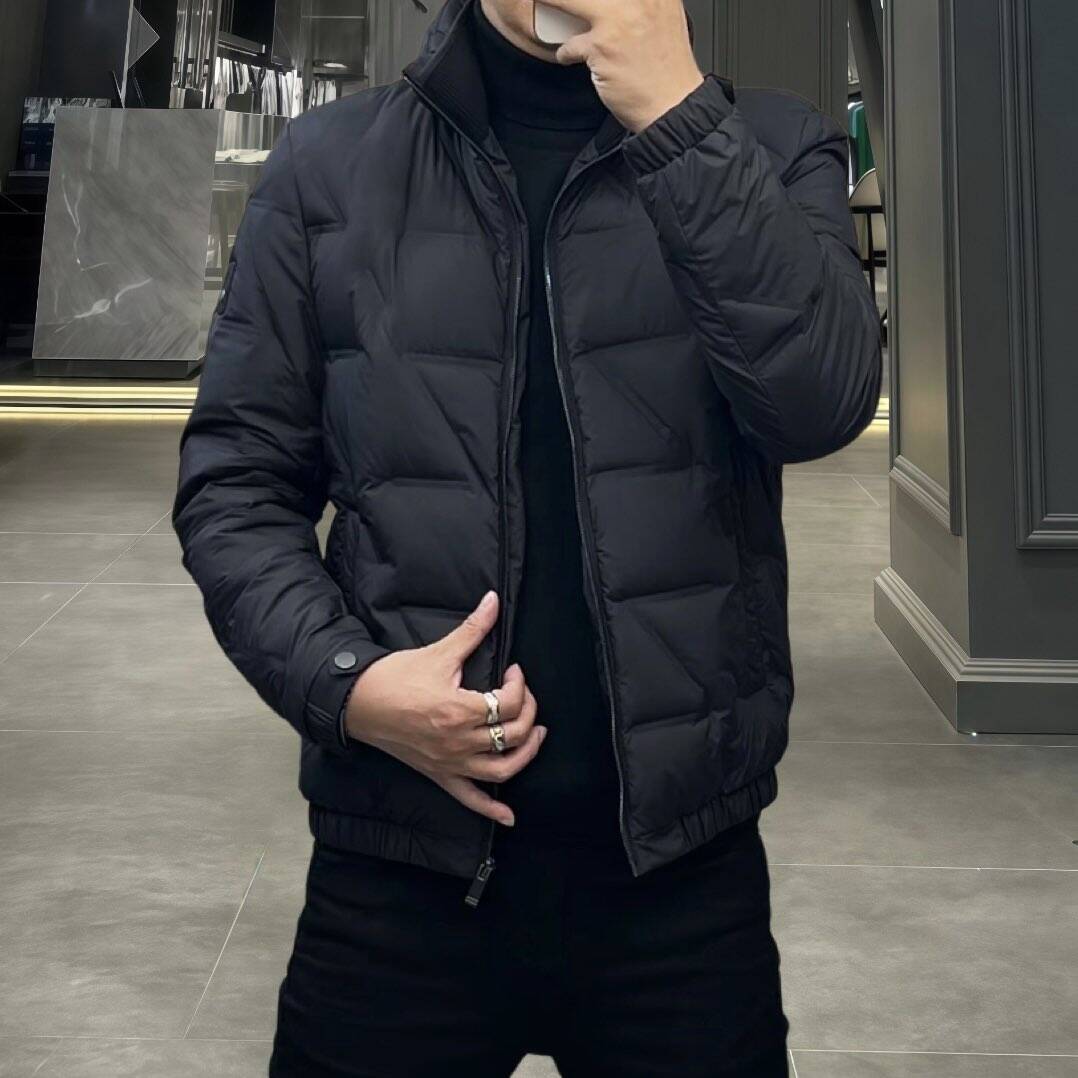 欧货高端冬季男士羽绒服轻奢商务