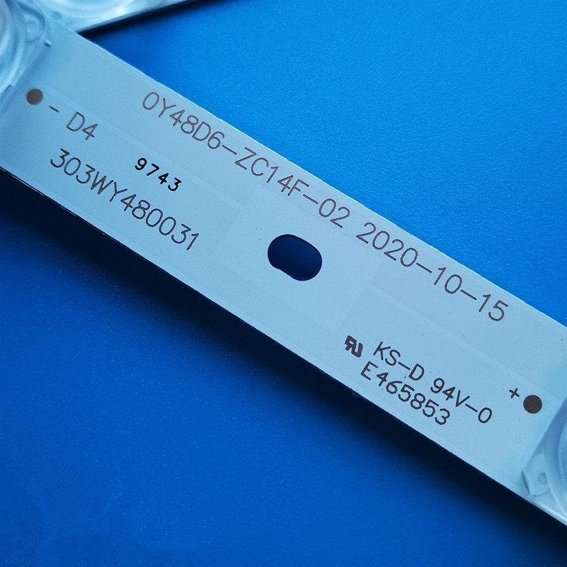 全新熊猫LE48D19S灯条0Y48D06-ZC14F-02 303WY480031凹透镜铝基板