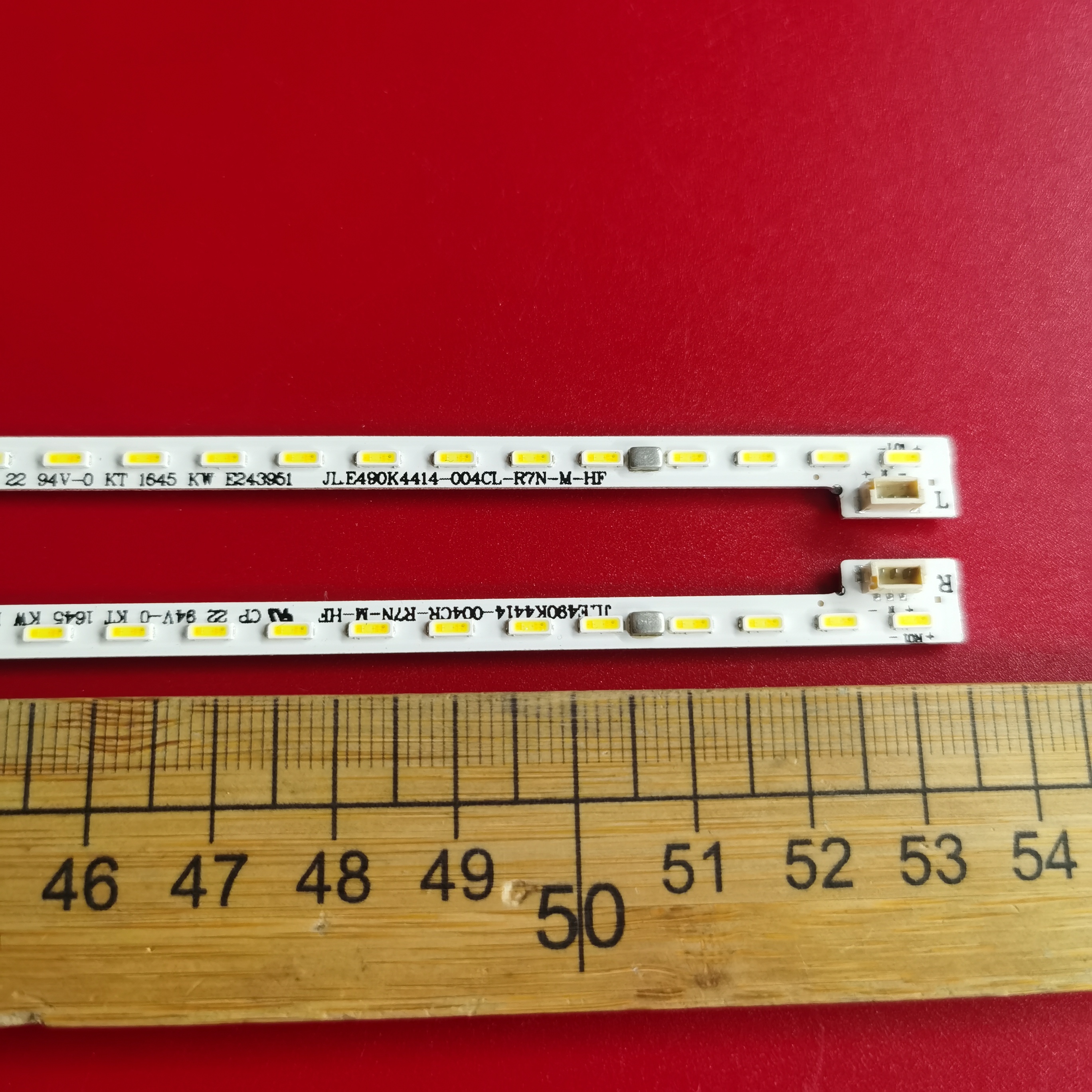 适用微鲸W49F Y49灯条JL.E490K4414-004CL/004CR-R7N-M-HF背光灯