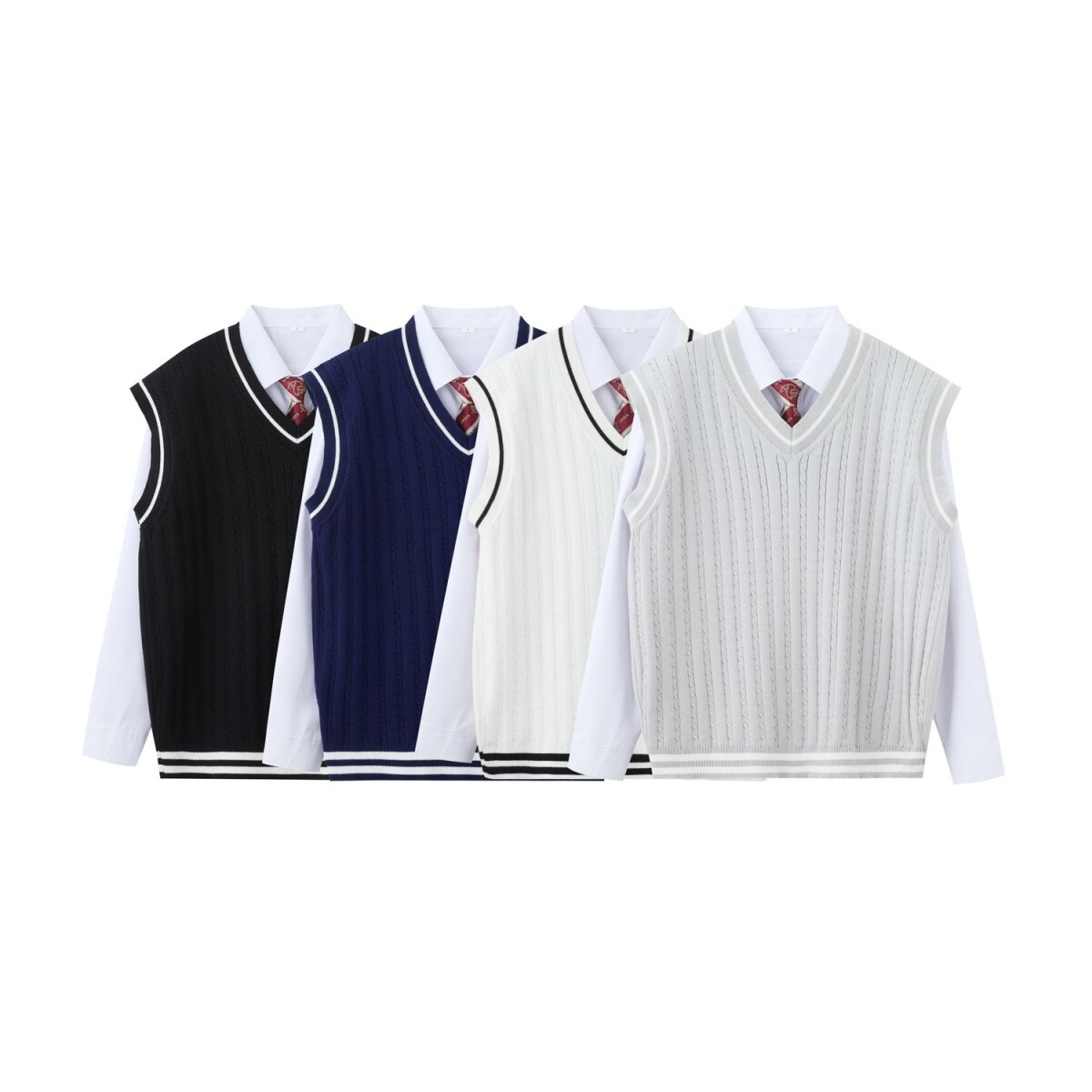 复古针织衫马甲男日系潮牌宽松国潮机能bf风休闲坎肩背心外套潮