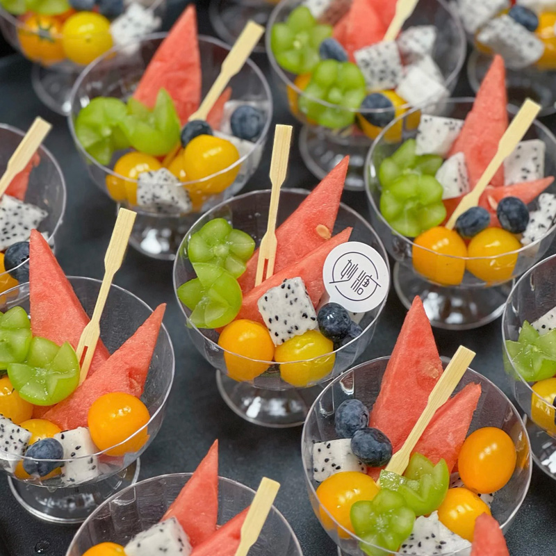 高脚杯慕斯杯布丁杯冰淇淋杯甜品杯塑料PS一次性创意杯子透明甜品