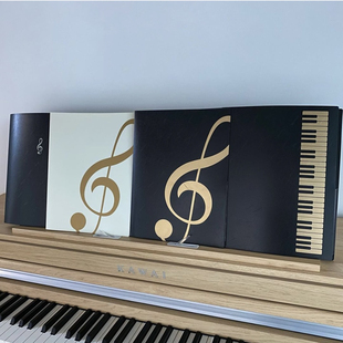 音符文件琴谱资料整理夹A4A3 living 艺术高质感日本制music for