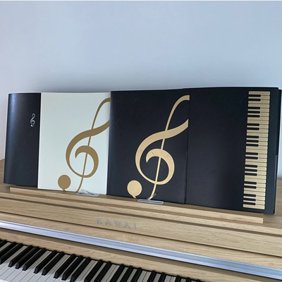 日本制音符琴谱资料文件夹高质感