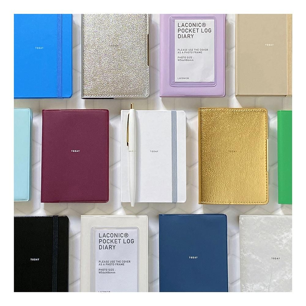 B7变形口袋手账本自由日期日本LACONIC计划本 POCKET LOG DIARY