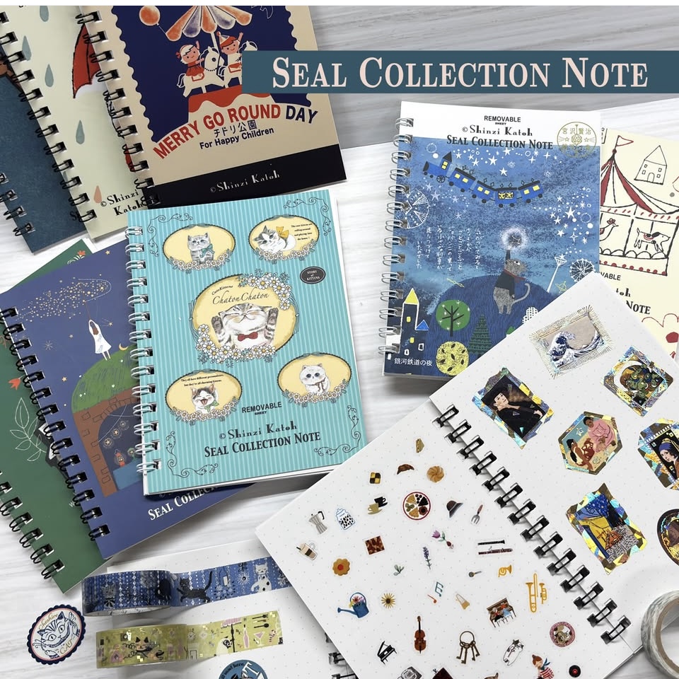 ShinziKatoh拼贴本A6活页