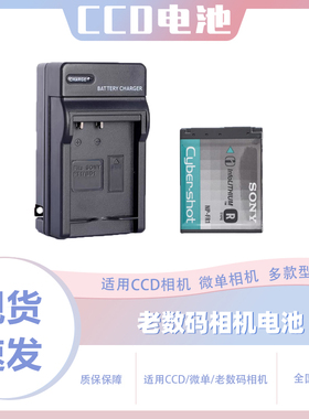 适用索尼CCD相机P100/P150/P200/T50/T30/V3/F88电池NP-FR1充电器