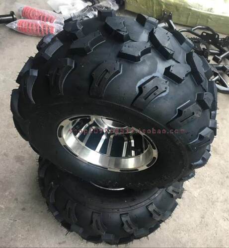 自制卡丁车配件19x7-8真空铝轮毂
