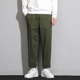 2021跑量款纯色全棉新款春秋男休闲裤工装裤长裤，男装休闲裤，星座222