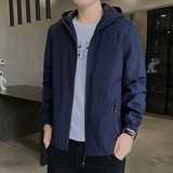 2024春秋新品店主风棒球服日系休闲连帽夹克男潮流外套JK201-p65，男装夹克，星座222