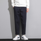 2021跑量款纯色全棉新款春秋男休闲裤工装裤长裤，男装休闲裤，星座222