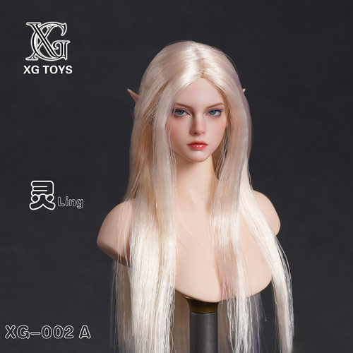 预售定金 XG Toys星光人偶 1/6 灵公主头雕可动眼 XG-002