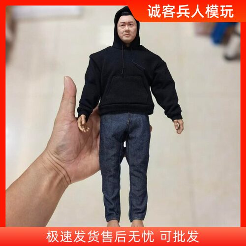 1/6男兵人超强壮素体可穿卫衣