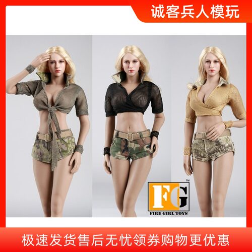 现货 Fire Girl Toys FG024 025 026 1/6女兵人新款清凉衣服套装