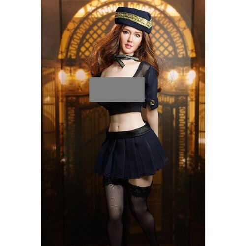 1/6空姐服制服套装岚素体适用