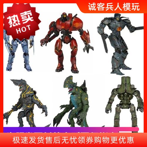 neca双刀暴风赤红阿尔法可动人偶