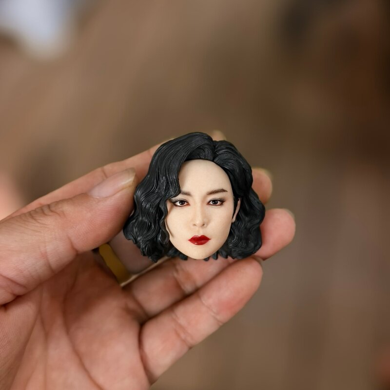 BBOTOYS1/6女兵人头雕白肤素体