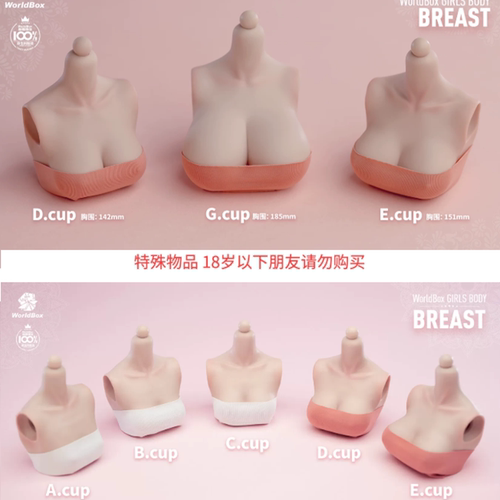 兵人Worldbox1/6女素体专用胸型