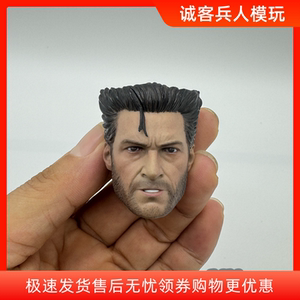 1/6兵人金刚狼头雕 非HT X战警 逆转未来金刚狼5.0头雕适合HT素体