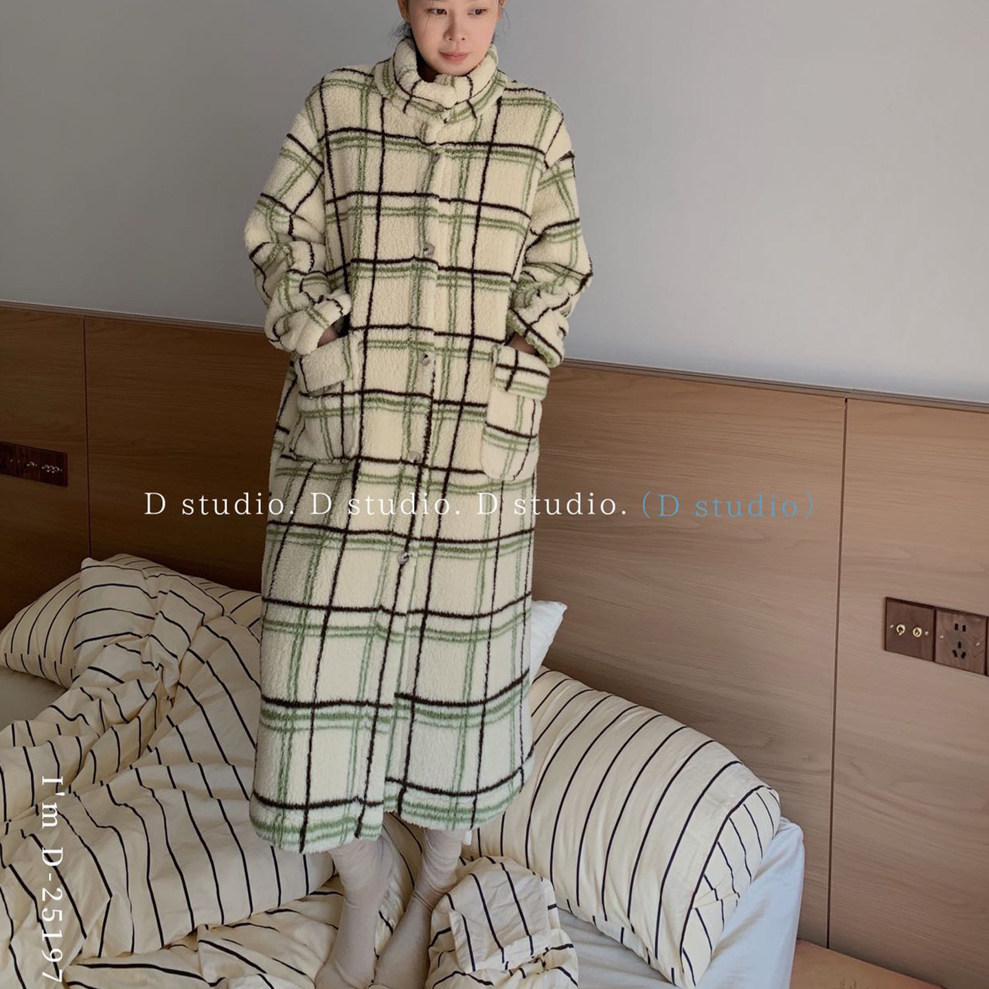 杜小宅长款睡袍女款保暖