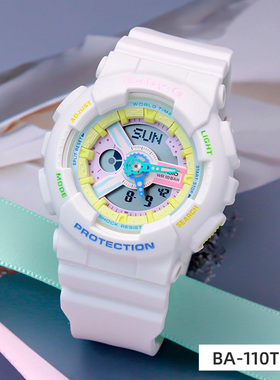 Casio卡西欧BABY-G女表BA-110XTM-7A/1/XRG/XCP/AH-4/6/9电子运动