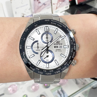 574BL 商务防水石英表皮带EFR 574DC 卡西欧手表男时尚