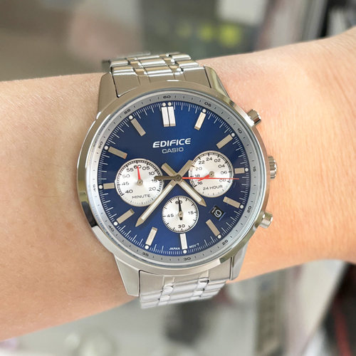 卡西欧赛车计时时尚商务石英男表