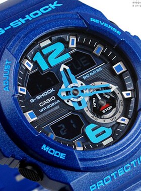 CASIO男表卡西欧G-SHOCK双显防水时尚运动电子表GA-310-2A/1A/4A