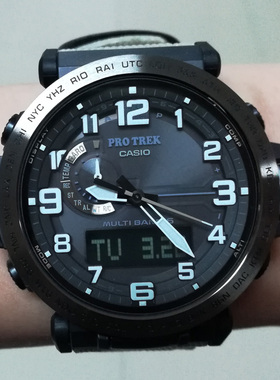 卡西欧手表光能电波登山表PRW-6600YBE/YB-3/Y-1A9/PRG-601YB/61Y