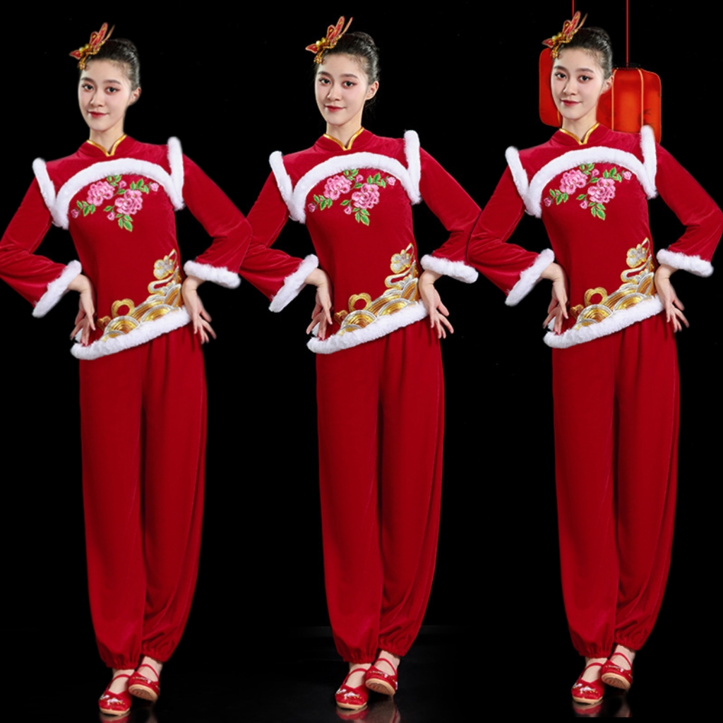 歌服演出服女新款东北恋舞格