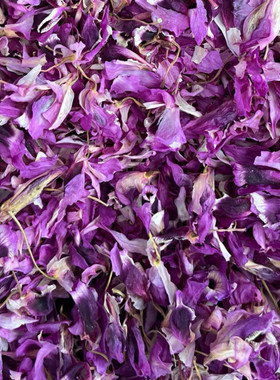 紫色石斛花新花大朵养生花茶