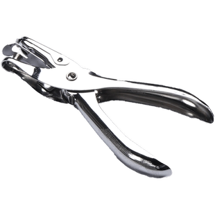 打孔器圆环孔纸张卡片小型圆形打孔机活页本文件装订打洞神器学生资料手动手工diy迷你打洞文具打眼器打孔钳