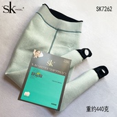 SK7262A亲肤舒芯棉加厚竖条纹打底裤 袜冬加绒踩脚 显瘦一体保暖裤