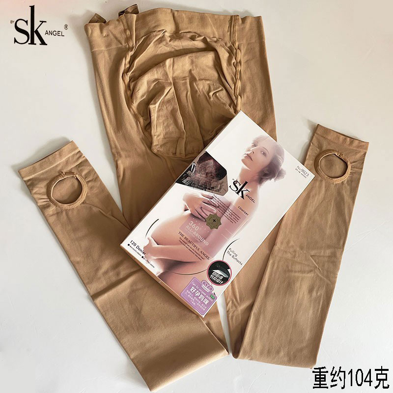 SK春秋保暖踩脚裤袜120D孕妇