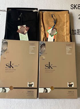 SK大码美腿连裤袜春秋比基尼裆