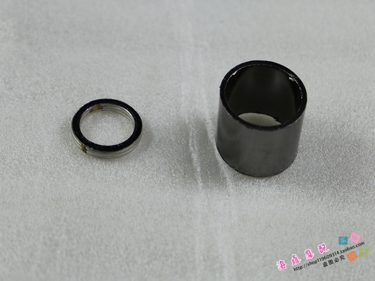 适合黄龙BJ600/500/300GS/BN600i 排气管石墨衬圈 排气管垫摩托车