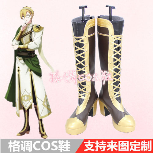 IDOLiSH7 星巡观测者 六弥凪cosplay鞋cos鞋子定做