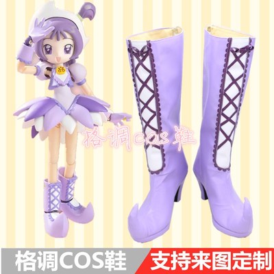 小魔女DoReMi 魔法少女 濑川音符cosplay鞋cos鞋来图定制