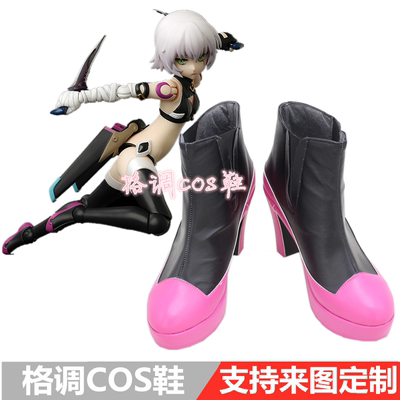 Fate/GrandOrder Fate Apocrypha 开膛手杰克cosplay鞋 cos鞋