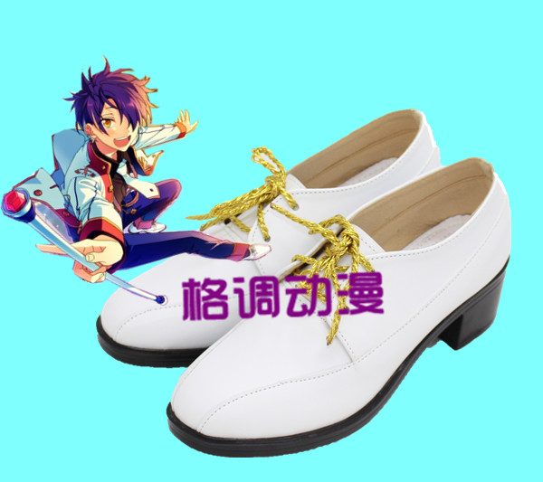 C7399偶像梦幻祭 金色的风鼓励的wishing live 仙石忍cos鞋