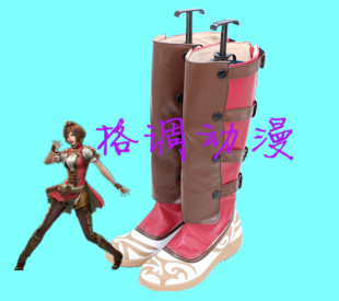 C8606真三国无双7 孙尚香cosplay鞋cos鞋