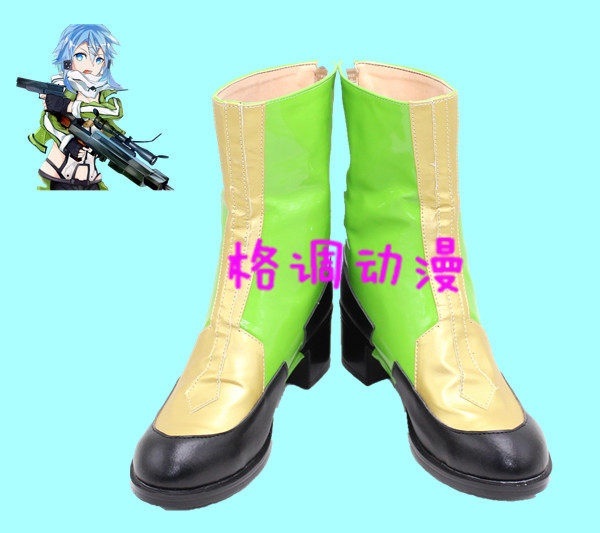 B8488 刀剑神域：序列之争 刀剑神域 剧场版 朝田诗乃 cosplay鞋