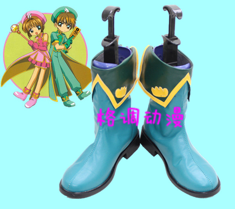 B6480魔卡少女樱剧场版 李小狼 COS鞋动漫鞋