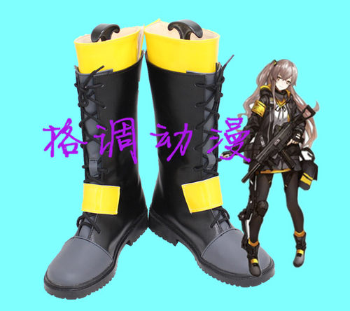 C8804少女前线 ump45 cosplay鞋 cos鞋
