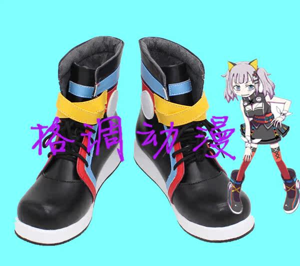 C8915人工智障 Kizuna AI 辉夜月 虚拟youtuber cosplay鞋cos鞋