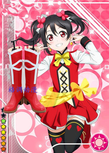 lovelive 剧场版 矢泽妮可cosplay鞋cos鞋来图定制B9015