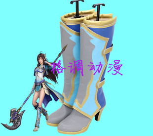 C8544真三国无双辛宪英COS鞋 COSPLAY鞋