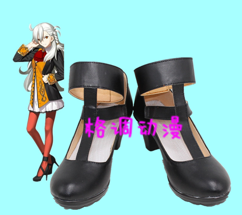 C0100FateGrand Order 奥尔加玛丽 cosplay鞋动漫鞋