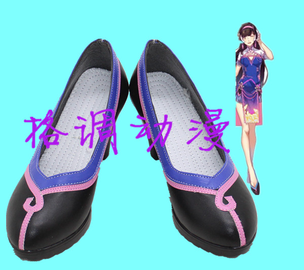C6016守望COS先锋的Dva 宋哈娜 cosplay鞋 cos鞋